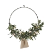Chomik Рождественский венок 40 см с омелой Led, HIN2084 - Home Club