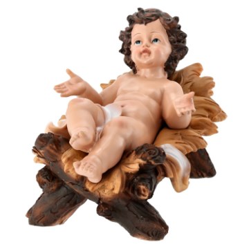 Chomik Фигура Младенца Иисуса 35 x 22 x 25 см (91,44 см) полирезин, LIG2764 - Home Club