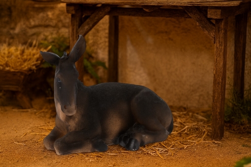 Chomik Фігура Осіл 14 x 26 x 21 См (60,96 См) полірезин, LIG3075 - Home Club