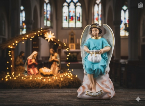 Chomik Скульптура ангела-копилка 38 см, полирезин, LIG1131 - Home Club