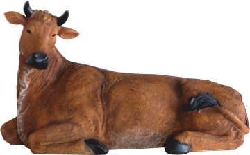 Chomik Корова - Фигурка Для Рождественского Сценического Постановления 71x50,8x113, RAI2037-9 - Home Club