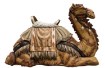 Chomik Фигура Колокола, Коленящегося 103 x 40 x 58 см (для комплекта 120 см), RAI6063 - Home Club, изображение 2