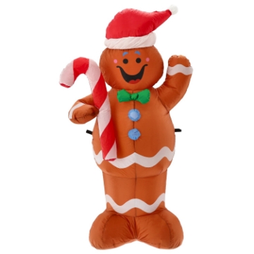 Chomik Надувной пряник с подсветкой, высота 150 см, SUN2440 - Home Club