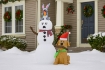 Chomik Надувний Сніжний Чоловік З Собакою Led Вис. 180 См, SUN1105 - Home Club, зображення 3