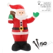 Chomik Надувной Санта-Клаус с подсветкой, 180 см, SUN0349 - Home Club