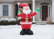 Chomik Надувной Санта-Клаус с подсветкой, 180 см, SUN0349 - Home Club, изображение 2