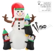 Chomik Надувний Сніговик З Пінгвінами Led 190 См, SUN0394 - Home Club, зображення 3