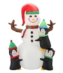Chomik Надувний Сніговик З Пінгвінами Led 190 См, SUN0394 - Home Club, зображення 4