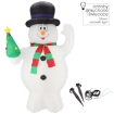 Chomik Надувний сніговик Led 240 см, SUN0417 - Home Club, зображення 3