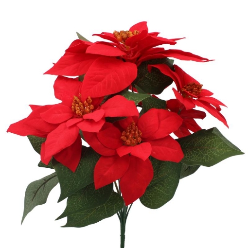 Chomik Искусственная ветка - букет звезд Вифлеема 42 см красный, HID3674 - Home Club