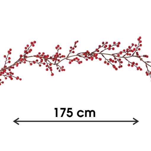 Chomik Гірлянда Різдвяна 175 См Брусниця, WAD1971 - Home Club
