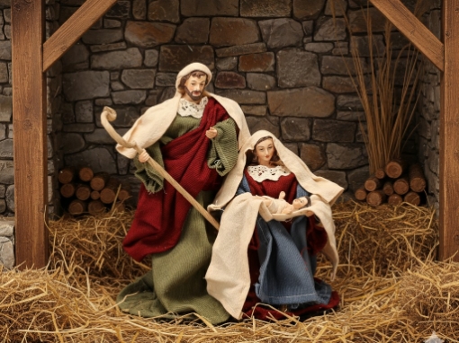 Chomik Фигура Рождества. Святое Семья, Выс. 25,4 См, IGU6431 - Home Club