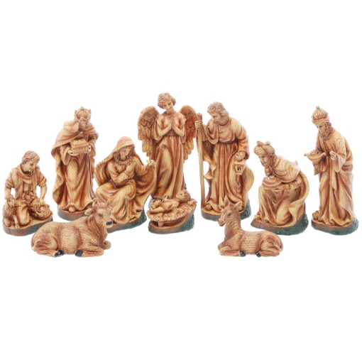 Chomik Набор фигурок Рождества, 10 штук, до 24 см, полирезин, REL6224 - Home Club