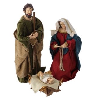 Chomik Набор из 3 фигурок Божьего Рождества - Святая семья до 68 см, WAI8622 - Home Club