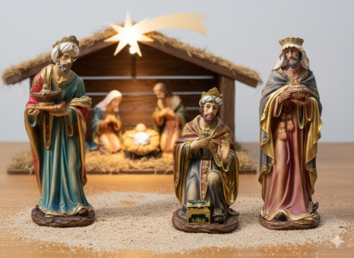 Chomik Набор из трех королей, 110 см, полирезин, LIG100K - Home Club