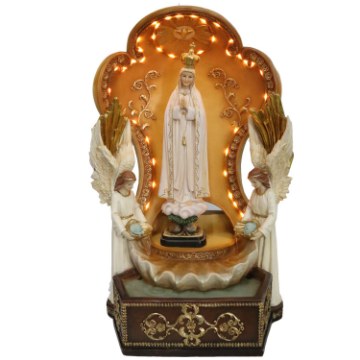 Chomik Фонтан Богоматери Фатимской 40,5 x 30,5 x 61 см, светодиодный, RAI2107 - Home Club