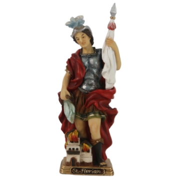 Chomik Скульптура Святого Флориана, 22,5 см, RAI9532 - Home Club