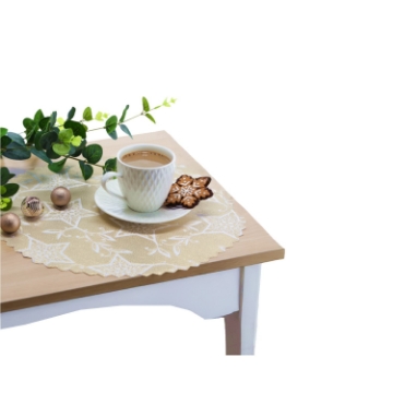 Chomik Двостороння Серветка Золота Мікс Fi 28 См Різдво, DEC4273 - Home Club