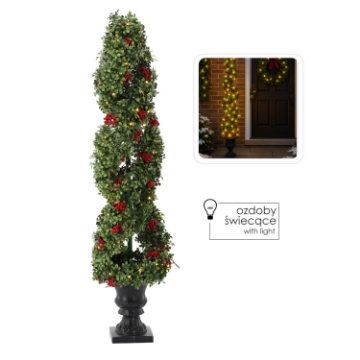 Chomik Рождественская елка 150 см, светодиодная, 100 лампочек, DEL9131 - Home Club