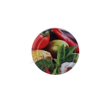 Chomik Kpl. 10 Крышек Fi 82 Овощи Микс Новая Клик /035/, CAPL82KPL035 - Home Club