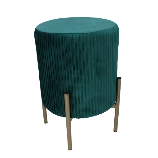 Chomik Круглый пуф на ножках, 28 x 42 см, зеленый, PHO4217 - Home Club