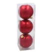 Chomik Набор из 3 шариков, 8 см, красный/золотой/серебряный, GIF3870 - Home Club, изображение 4