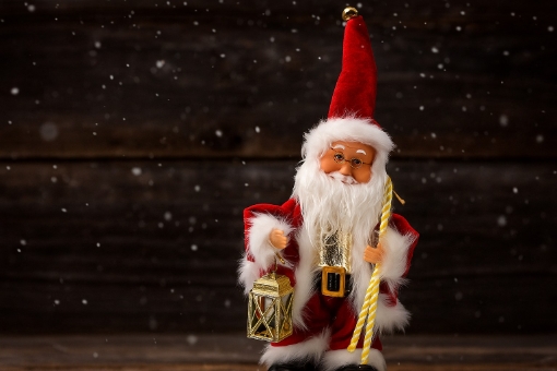 Chomik Святой Миколай С Фонарем - Играющий 30,5 См, SAT6965 - Home Club