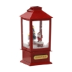 Chomik Святковий Ліхтарик 9 x 9 x 23 см З Led-Вставкою Мельодія - Білий З Сніжником / Червоний З Дідом Морозом, SOL1628 - Home Club, зображення 5