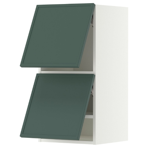 ИКЕА Навесной шкаф 2 двери METOD МЕТОД, 896.042.09 - Home Club