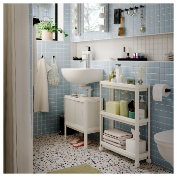 ИКЕА Тележка VESKEN ВЕСКЕН, 004.712.22 - Home Club