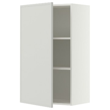 ИКЕА Настенный шкаф с полками METOD МЕТОД, 896.045.58 - Home Club