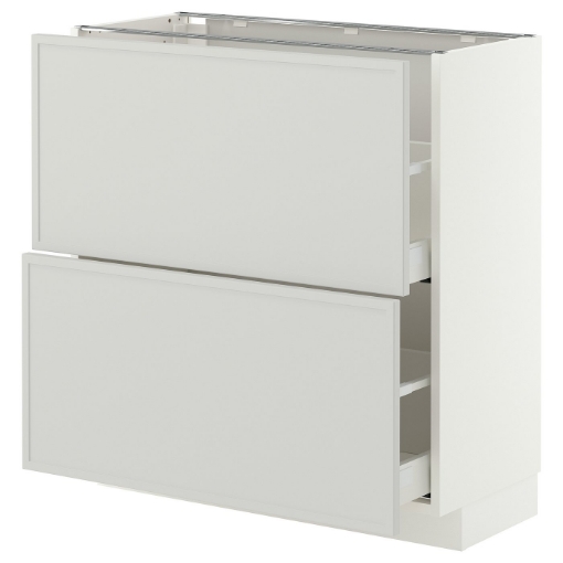 ИКЕА Стойка с двумя ящиками METOD МЕТОД / MAXIMERA МАКСИМЕРА, 296.045.61 - Home Club