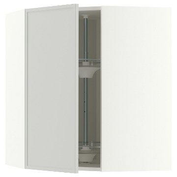 ИКЕА Угловой настенный шкаф с каруселью METOD МЕТОД, 496.065.35 - Home Club