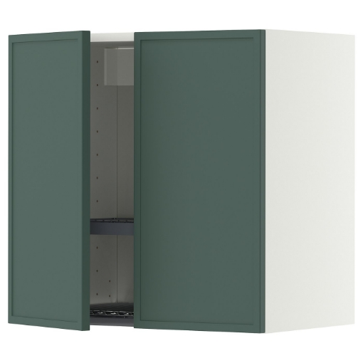 ИКЕА Настенный шкаф с поддоном METOD МЕТОД, 496.060.31 - Home Club