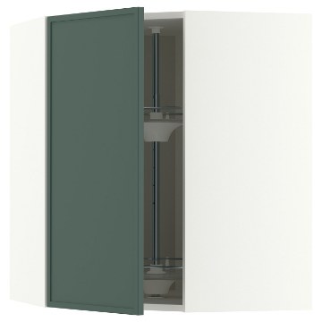 ИКЕА Угловой настенный шкаф с каруселью METOD МЕТОД, 496.063.71 - Home Club