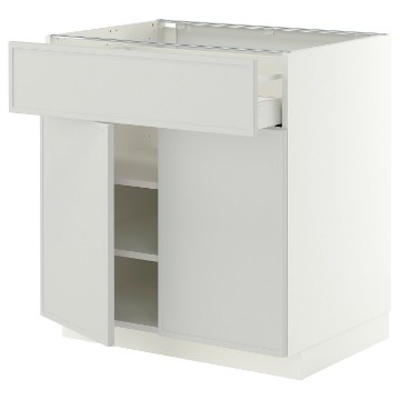 ІКЕА Підлогова шафа з шухлядою METOD МЕТОД / MAXIMERA МАКСИМЕРА, 796.049.26 - Home Club