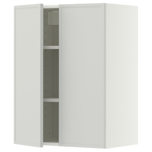 ІКЕА Настінна шафа з полицями METOD МЕТОД, 496.043.86 - Home Club