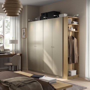 ІКЕА Комбінація шафи PAX ПАКС / FORSAND ФОРСАНД, 096.070.56 - Home Club