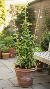 Garden Line Тройная бамбуковая лестница 60 см, BAM3113 - Home Club