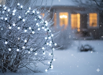 Chomik Світлодіодні Лампи Cherry Ball 200L Холодний Білий, Довжина 3 + 16 М, LED9973 - Home Club