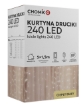 Chomik Світлова Завіса Druciki 240L Тепло-Біла, 5 x 1,5 М, Usb, З Пультом Дистанційного Керування, LED8462 - Home Club, зображення 5