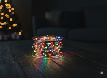 Chomik Світлодіодні Лампи На Катушці 500L Багатокольорові, Довжина 3 + 50 М, LED8547 - Home Club