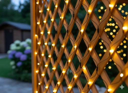 Chomik Сітка Led 256L Тепло-Біла 2 x 2 М Внутрішня/Зовнішня, LED1681 - Home Club