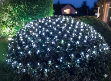 Chomik Сітка Led 320L Холодний Білий 3 x 2 М Внутрішня/Зовнішня, LED1711 - Home Club