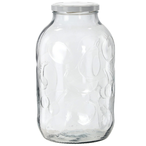 Chomik Банка 5000 мл Фрукти+ Кришка Fi100 Емаль ,, WYG5000-OW - Home Club