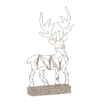 Chomik Рождественское украшение - Олень со светодиодами, высота 38 см, геометрический, HIL6338 - Home Club, изображение 3