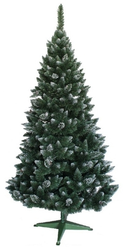 Chomik Сосна З Іньшкою, Прикрашана Брокатною Шишкою, 120 см, TOY0745 - Home Club