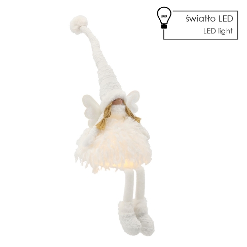 Chomik Ангел з висячими ногами 22 х 16 х 60 см, світлодіодний, GOT1599 - Home Club