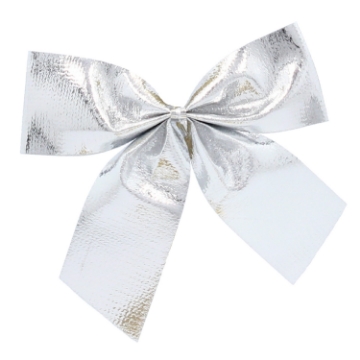 Chomik Набор из 12 рождественских бантиков, серебристо-красно-золотой, GIF3751 - Home Club