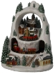 Chomik Музыкальная Шкатулка «Рождество Христово». Зимняя Деревня С Поездом, 23 x 23 x 25,5 см, POZ2447 - Home Club, изображение 5